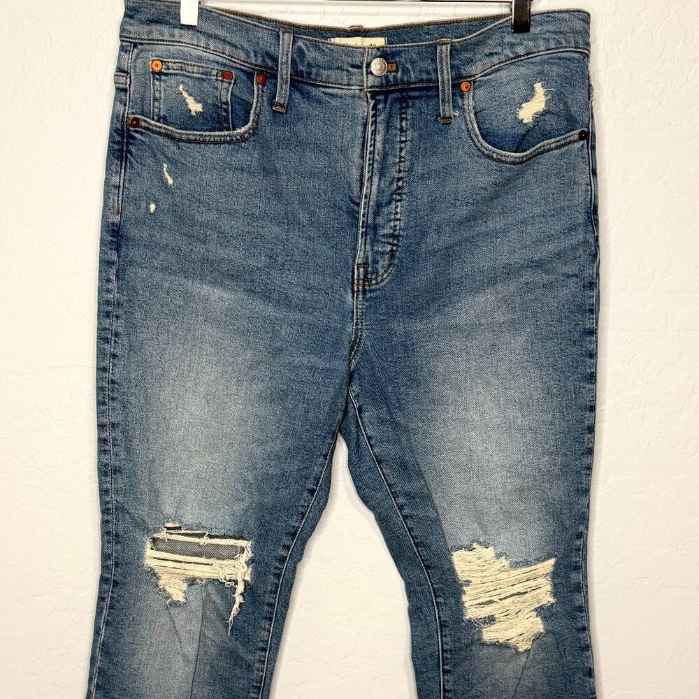 Madewell The Perfect Vintage Distressed Jeans Size 31 #62 - Picture 2 of 9